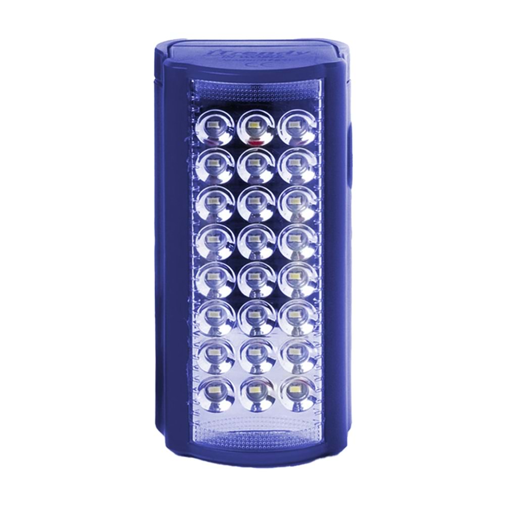 KINSACH KS-824 24 LEDLİ ŞARJLI IŞILDAK 6V4A AKÜLÜ POWERBANK ÖZELLİKLİ