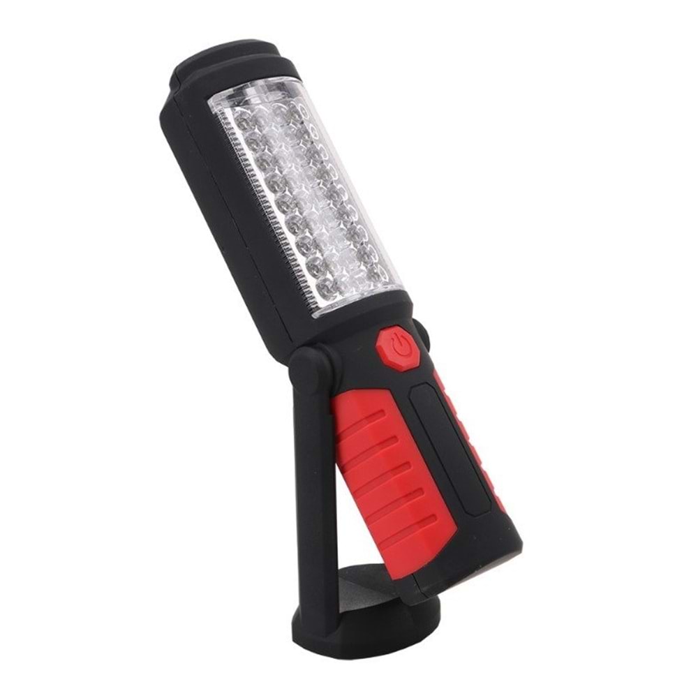 POWERMASTER PE-41 36+5 LEDLİ 2 MODLU KANCALI MIKNATISLI PİLLİ ÇALIŞMA LAMBASI