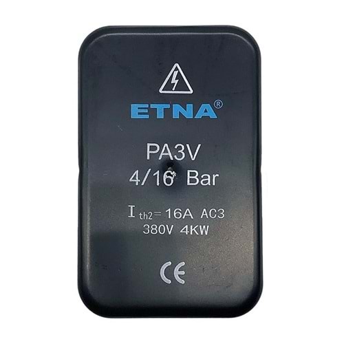 ETNA PA-3V, 4-16 BAR BASINÇ ŞALTERİ